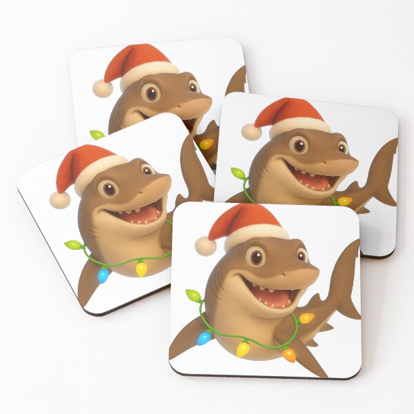 Item preview, Christmas Galapagos Shark designed and sold by Sillytoe.
