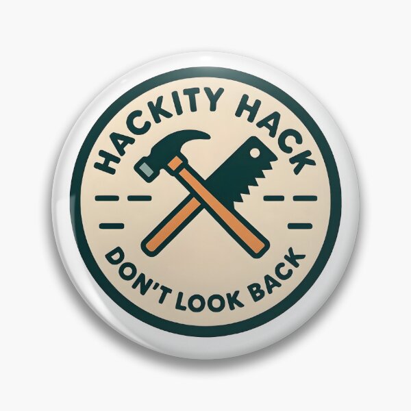 Item preview, Hackity Hack Don't Look Back designed and sold by CarpenterSays.