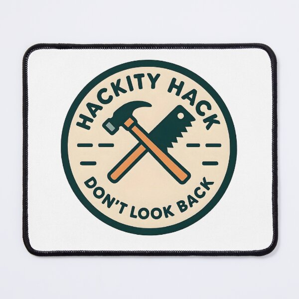 Item preview, Hackity Hack Don't Look Back designed and sold by CarpenterSays.
