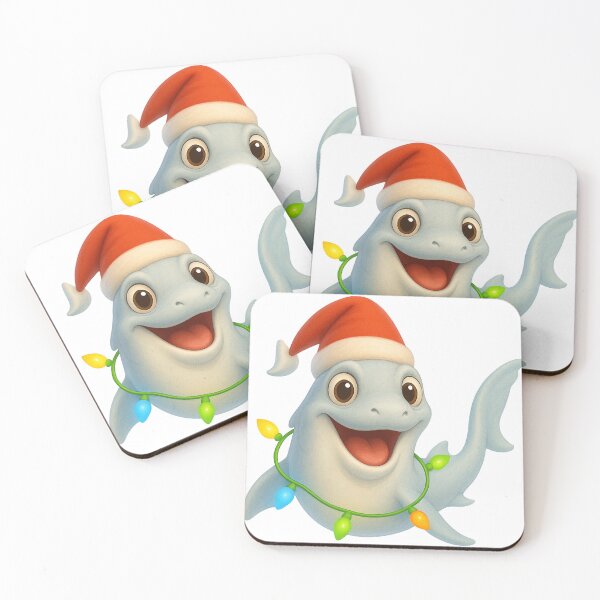Item preview, Christmas Ghost Shark designed and sold by Sillytoe.