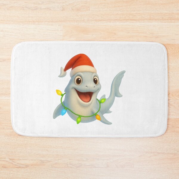 Item preview, Christmas Ghost Shark designed and sold by Sillytoe.
