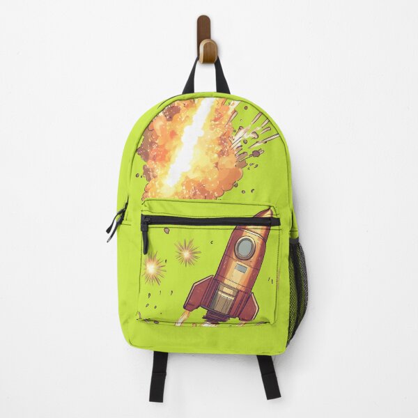 Item preview, Golden Retro Rocket Launch Illustration designed and sold by SyberGen.