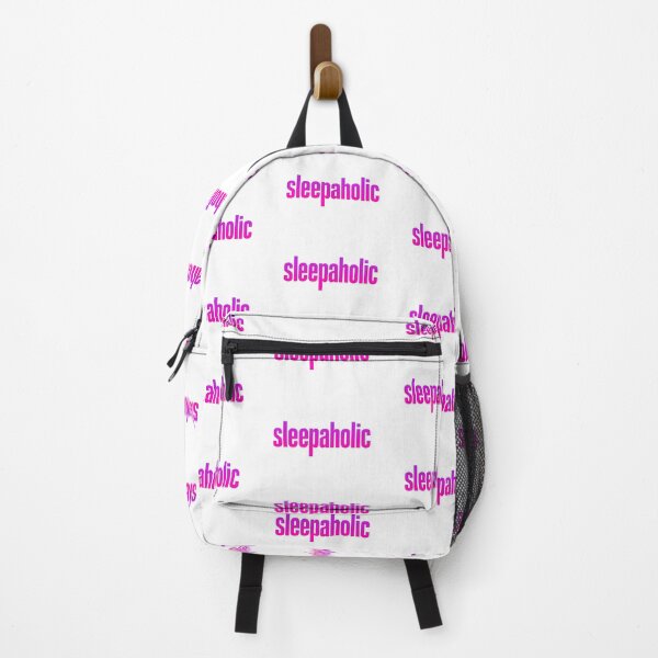Item preview, Sleepaholic, Pink Typography designed and sold by Memes N Lore .