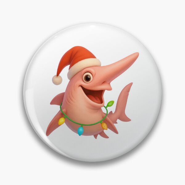 Item preview, Christmas Goblin Shark designed and sold by Sillytoe.