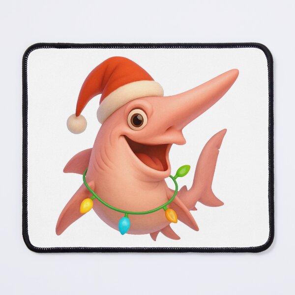 Item preview, Christmas Goblin Shark designed and sold by Sillytoe.