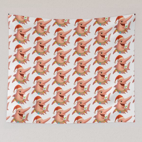 Item preview, Christmas Goblin Shark designed and sold by Sillytoe.
