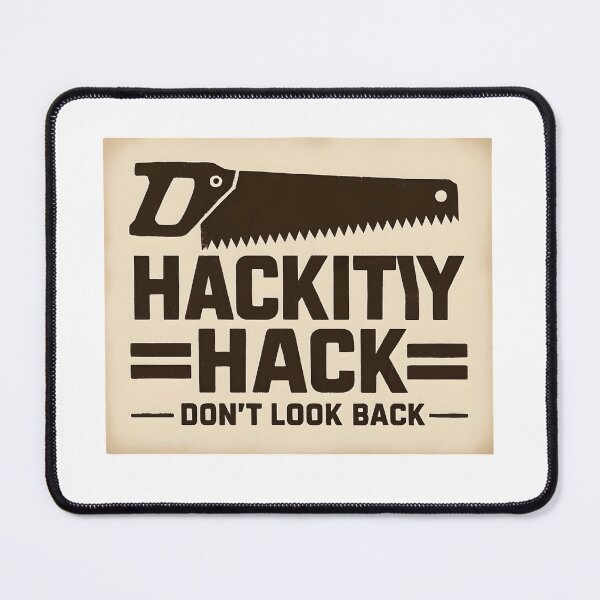 Item preview, Copy of Hackity Hack Don't Look Back designed and sold by CarpenterSays.