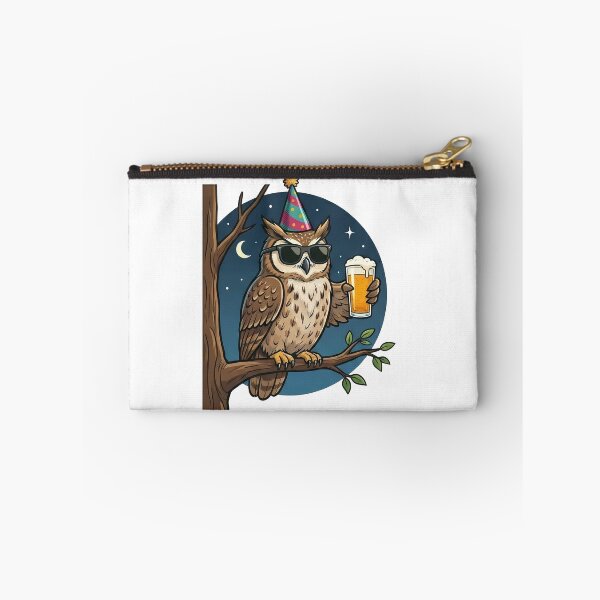 Item preview, Cool Owl Party Animal Beer Lover Night designed and sold by k3rstman1.