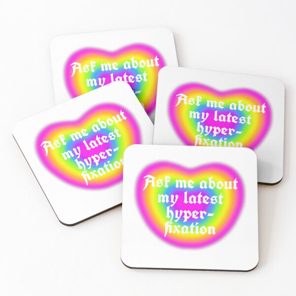 Item preview, Ask Me About My Latest Hyper-fixation Rainbow Heart designed and sold by 2CRE8IVE4925.