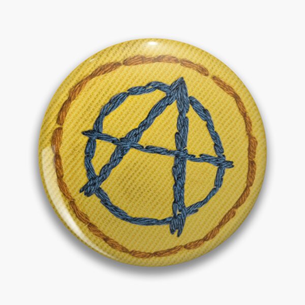 Item preview, Firebrand Patch (Anarchy) designed and sold by AceOfRabbits.