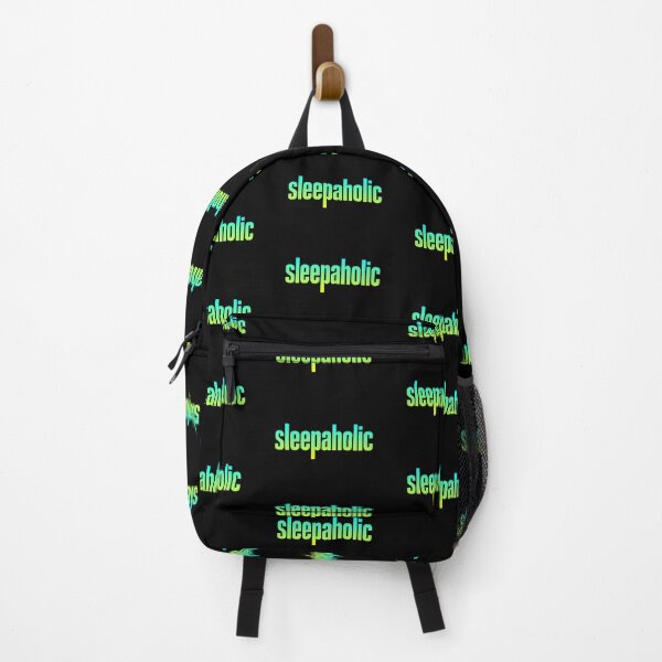 Item preview, Sleepaholic, Yellow and Green Typography designed and sold by Memes N Lore .
