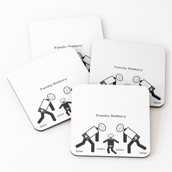 Item preview, Family Battery – Energy Levels designed and sold by anekee.