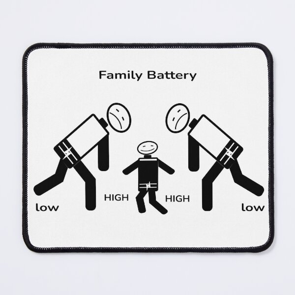 Item preview, Family Battery – Energy Levels designed and sold by anekee.