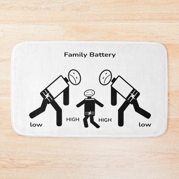 Item preview, Family Battery – Energy Levels designed and sold by anekee.