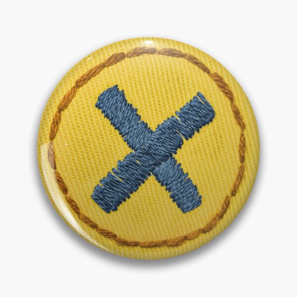 Item preview, Firebrand Patch (X) designed and sold by AceOfRabbits.