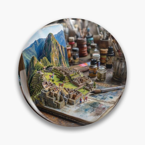 Item preview, Artist's Desk: Machu Picchu designed and sold by Tridentulus.