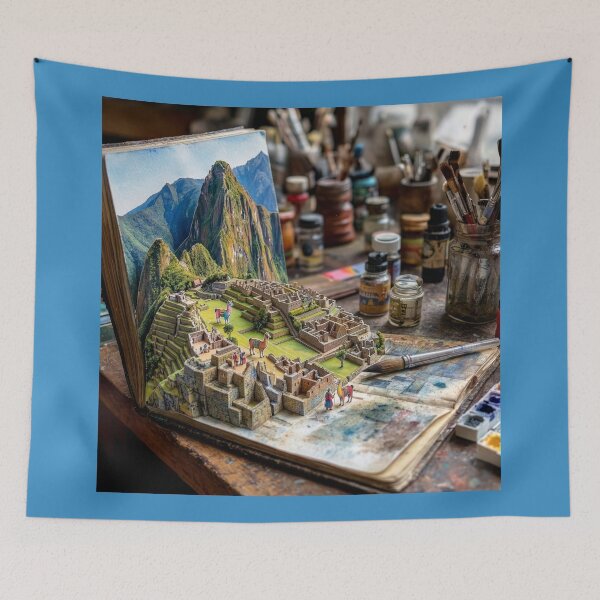 Item preview, Artist's Desk: Machu Picchu designed and sold by Tridentulus.