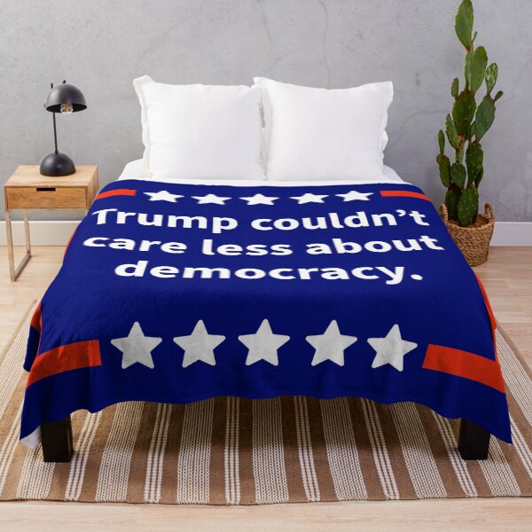 Item preview, Trump couldn’t care less about democracy.  designed and sold by Rachel the Artist .