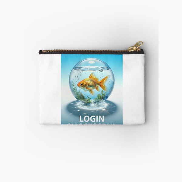 Item preview, Frutiger Aero Goldfish Login Successful 2000s Aesthetic designed and sold by rockyRG.