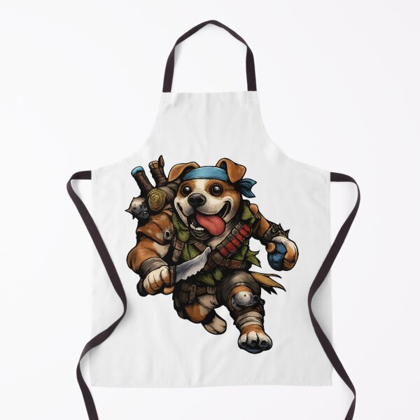 Item preview, Action Hero Dog Adventurer Illustration designed and sold by TeeTimeTreasure.