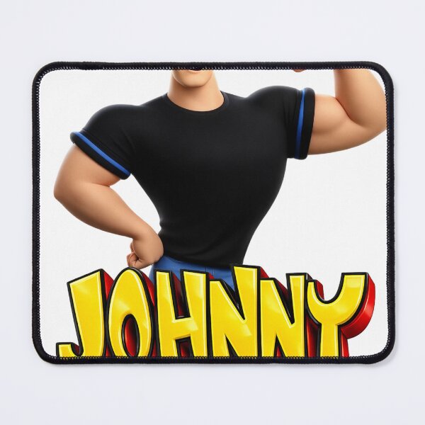 Item preview, Johnny Bravo 3D Fan Art Cartoon designed and sold by FreakLab Studio.