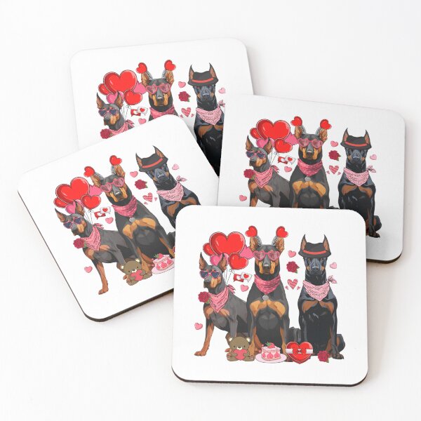 Item preview, Valentine dog, Doberman, Doberman Mom, Doberman Lover, valentine lovely dog designed and sold by sapnaela.