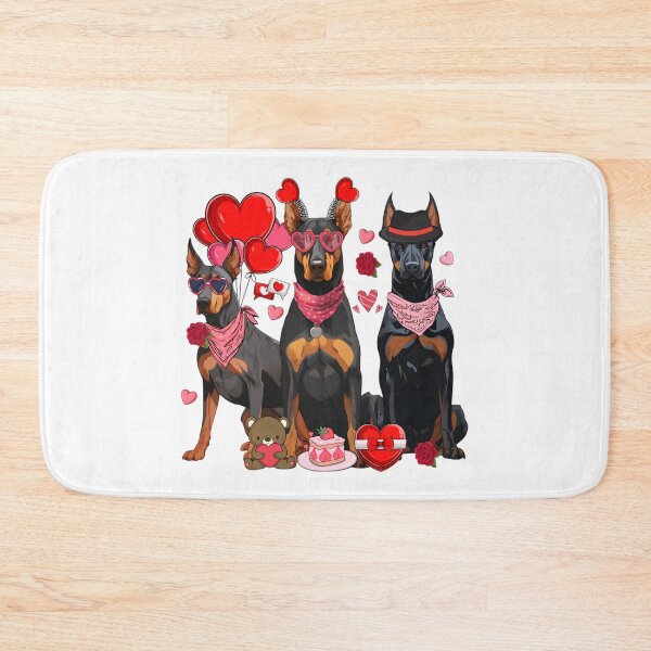Item preview, Valentine dog, Doberman, Doberman Mom, Doberman Lover, valentine lovely dog designed and sold by sapnaela.