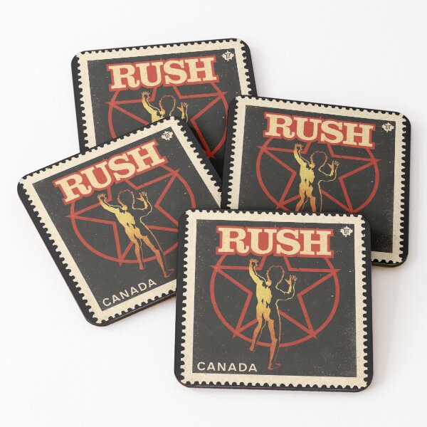 Item preview, Rush Starman Vintage Postage Stamp Art designed and sold by The-Jerk-Store.