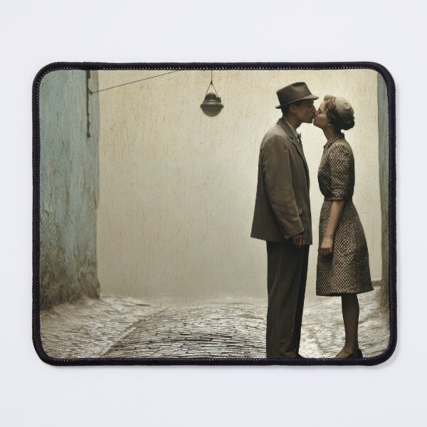 Item preview, Romantic Alley Kiss designed and sold by Andy Gambino Art.