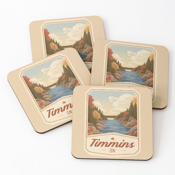Item preview, Timmins Ontario Canada Nature Timmins ON Autumn Forest River Scene Northern Ontario designed and sold by meganohm.