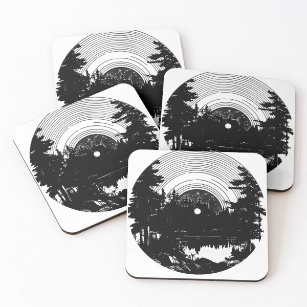 Item preview, Forest Trees Nature vinyl groove record collector album music lover  designed and sold by BlueLineLAX.