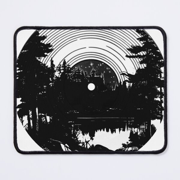 Item preview, Forest Trees Nature vinyl groove record collector album music lover designed and sold by BlueLineLAX.