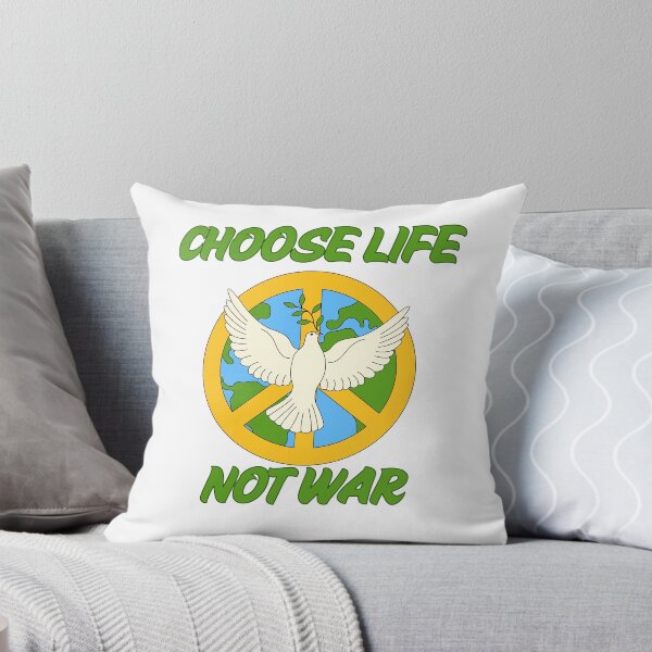 Item preview, Choose Life Not War Peace Activism Graphic designed and sold by FreedomAndLove.
