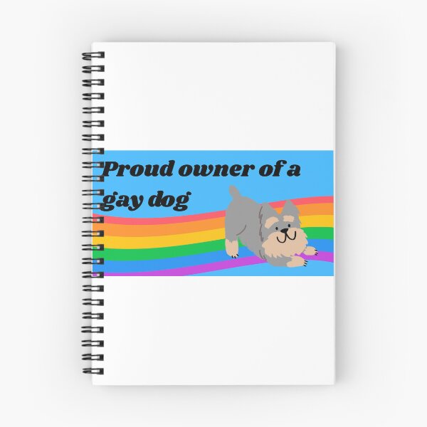 Item preview, Proud Owner of a Gay Dog designed and sold by bipolarbaddie.