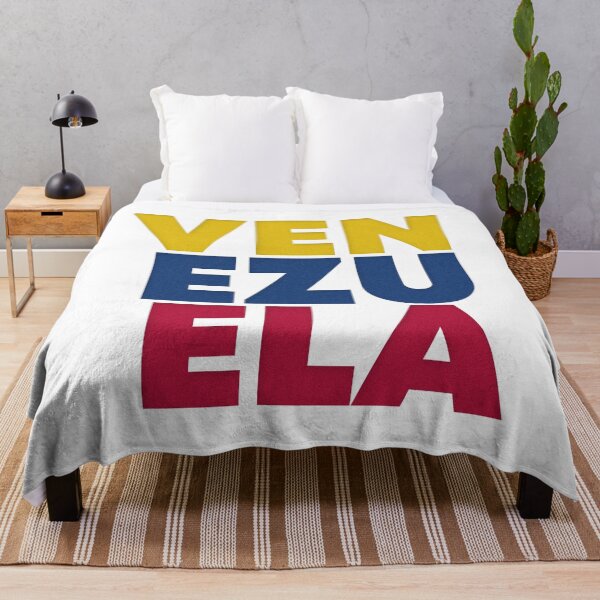 Item preview, Venezuela Typography Flag Design designed and sold by Collintorrio.