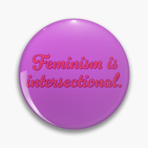 Item preview, Feminism Is Intersectional - Hibiscus designed and sold by sillyjess.