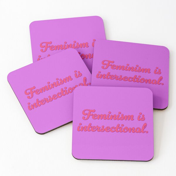 Item preview, Feminism Is Intersectional - Hibiscus designed and sold by sillyjess.