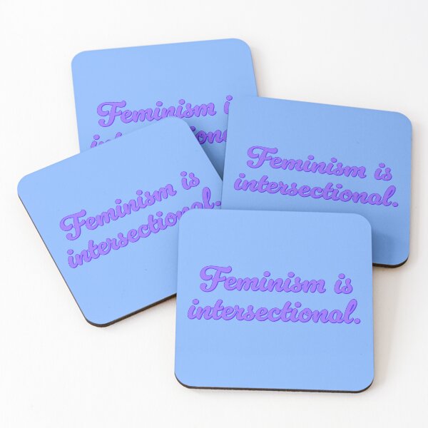 Item preview, Feminism Is Intersectional - Periwinkle designed and sold by sillyjess.