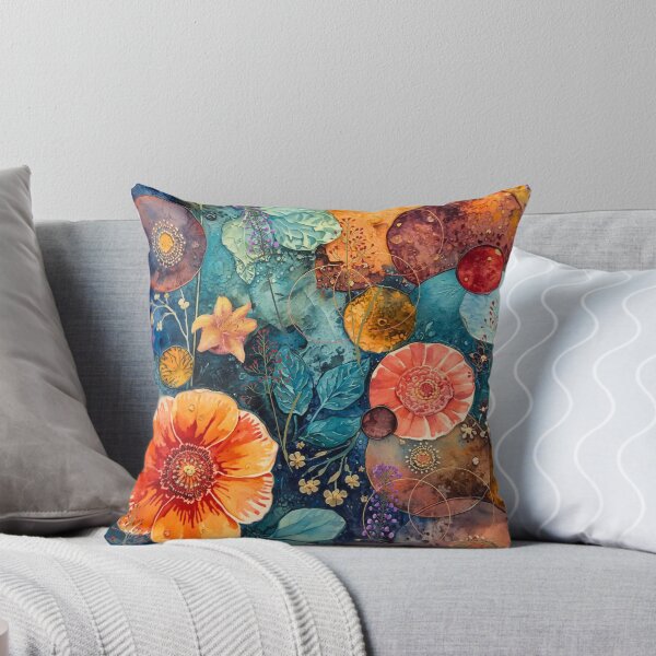 Item preview, Copy of Vibrant Floral Collage designed and sold by Modern-Tropical.
