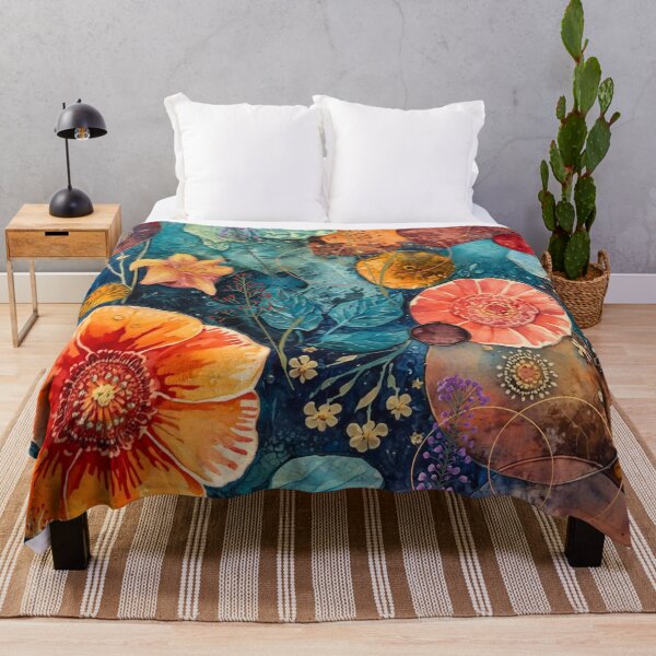 Item preview, Copy of Vibrant Floral Collage designed and sold by Modern-Tropical.