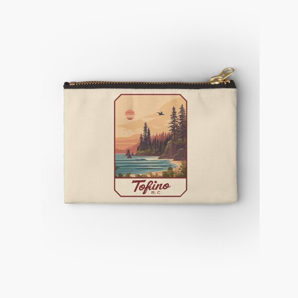 Item preview, Tofino British Columbia Canada Coastal Art Tofino BC Ocean Sunset Forest West Coast Landscape Pacific Canada designed and sold by meganohm.