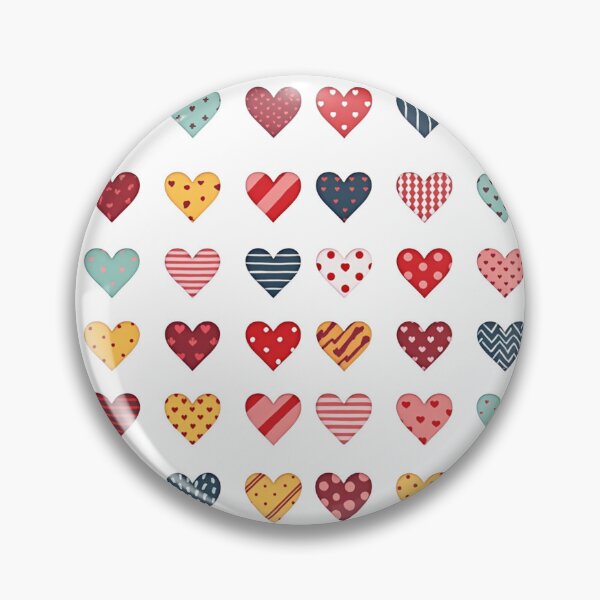 Item preview, Patterned Hearts Collection designed and sold by Craftifik ..