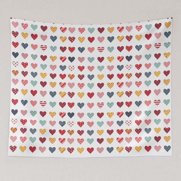 Item preview, Patterned Hearts Collection designed and sold by Craftifik ..