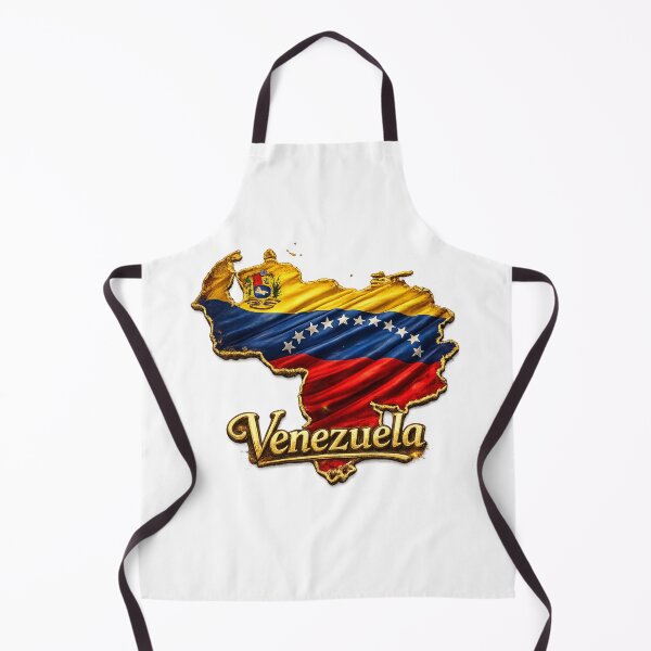 Item preview, Map of Venezuela draped in national flag designed and sold by jpm70.