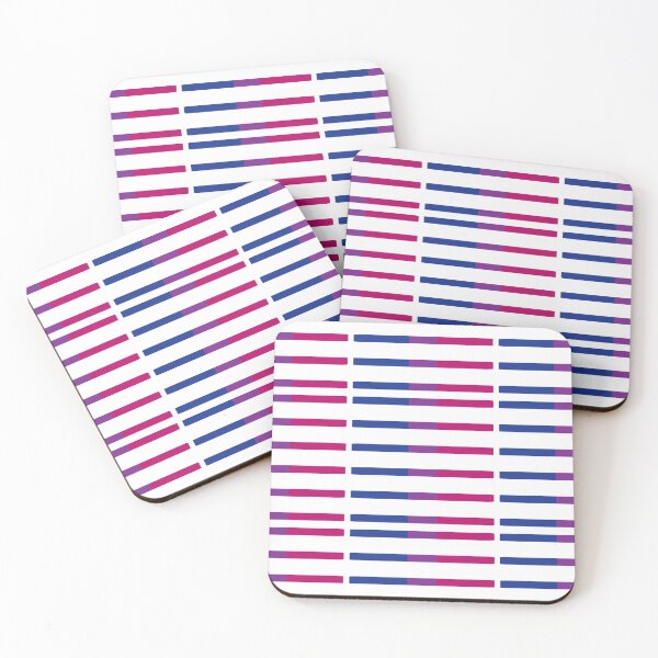 Item preview, Bisexual Pride Flag Bar Line designed and sold by TackyTime.