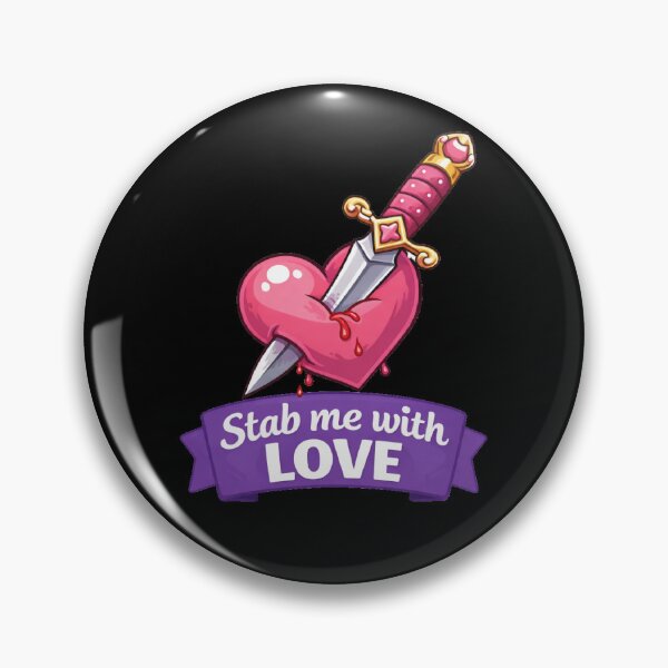 Item preview, Stab Me With Love | Funny Galentines Anti-Valentine designed and sold by Shtex.