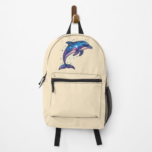 Item preview, Cosmic Galaxy Dolphin Illustration designed and sold by SyberGen.