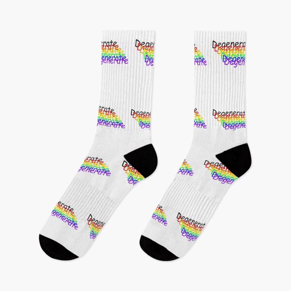 Item preview, Rainbow Degenerate, dark on light. designed and sold by Plaer1.
