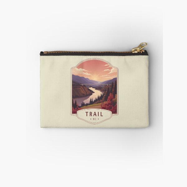 Item preview, Trail British Columbia Canada Sunset Trail BC Mountain River & Bridge Canadian Kootenays designed and sold by meganohm.