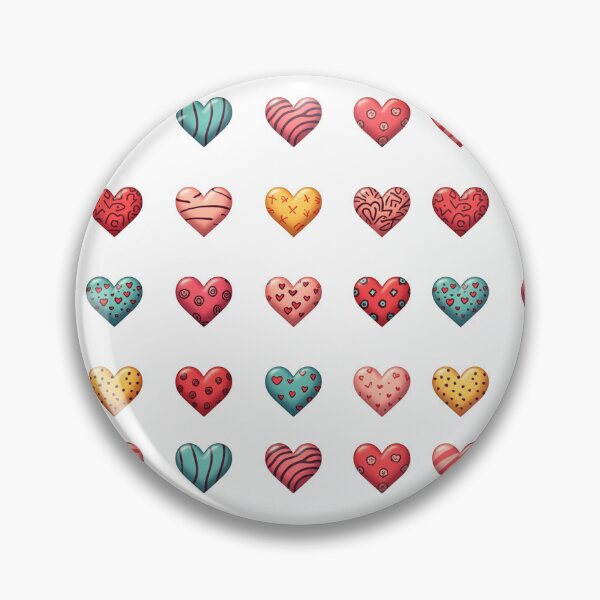 Item preview, Patterned Hearts Collection 2 designed and sold by Craftifik ..